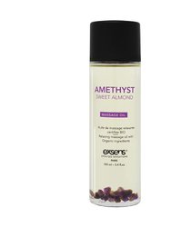 Amethyst Sweet Almond Crystal Massage Oil