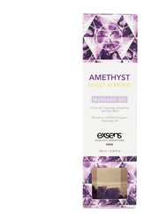 Amethyst Sweet Almond Crystal Massage Oil