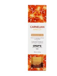 Carnelian Apricot Crystal Massage Oil