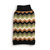 Black Chevron Pet Sweater - Black Multi