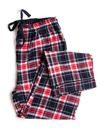 fabdog Blue Plaid Matching Human Pajamas product