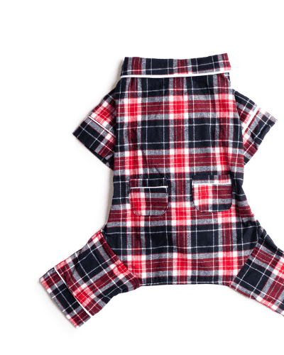 fabdog Blue Plaid Pajamas product