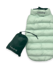 Green Combo Pack N' Go Reversible Puffer - Green