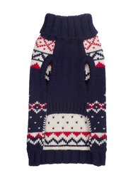 Navy Fairisle Sweater