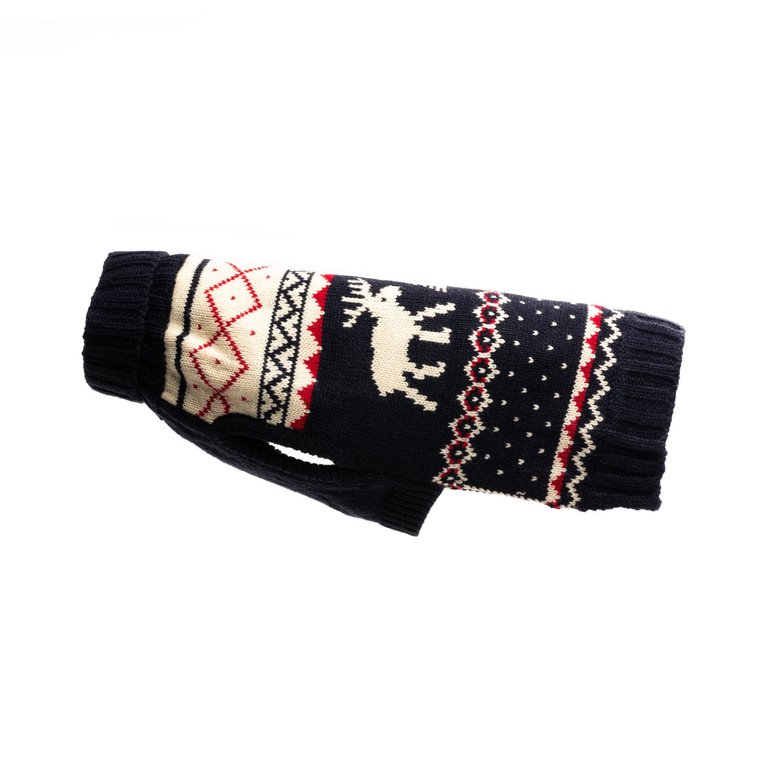 Navy Fairisle Sweater