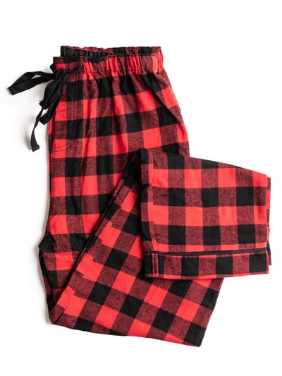 fabdog Red Buffalo Check Matching Human Pajamas product