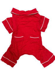 Red Modal Pajamas - Red