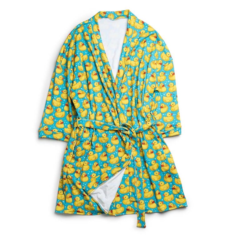 Rubber Ducky Matching Human Robe - Multi