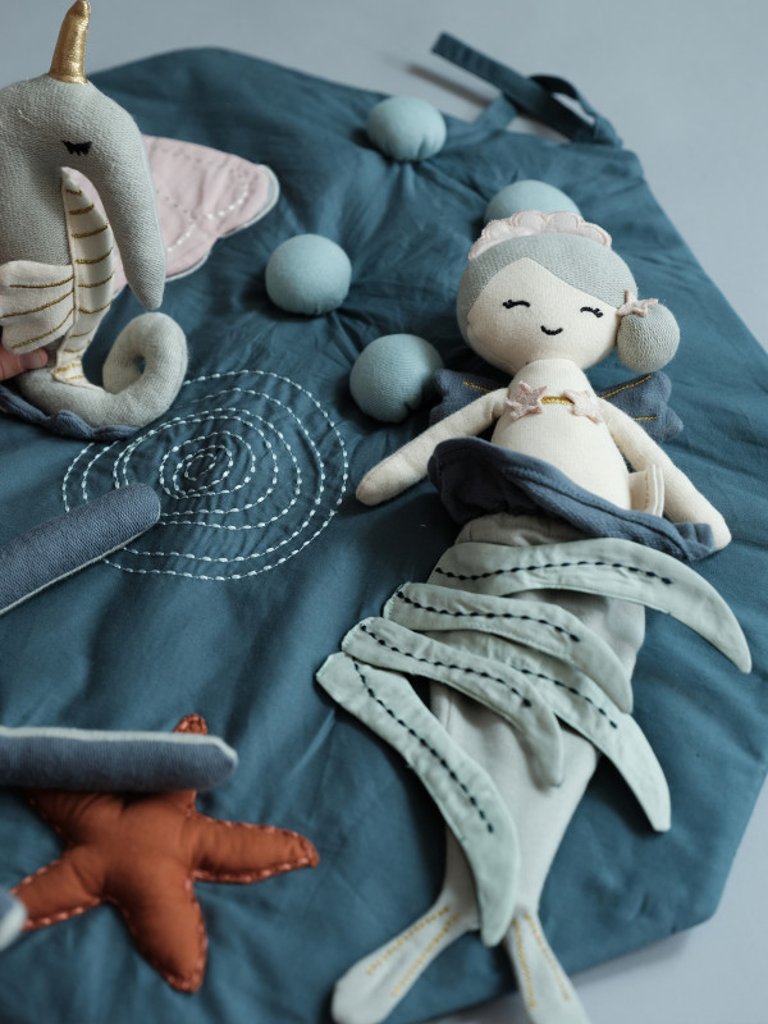 Organic Cotton Mermaid Doll