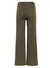 Women's Flare Denim Trousers In Olive