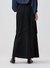 Women's Jersey Pleated Skirt In Black