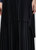 Women's Jersey Pleated Skirt In Black