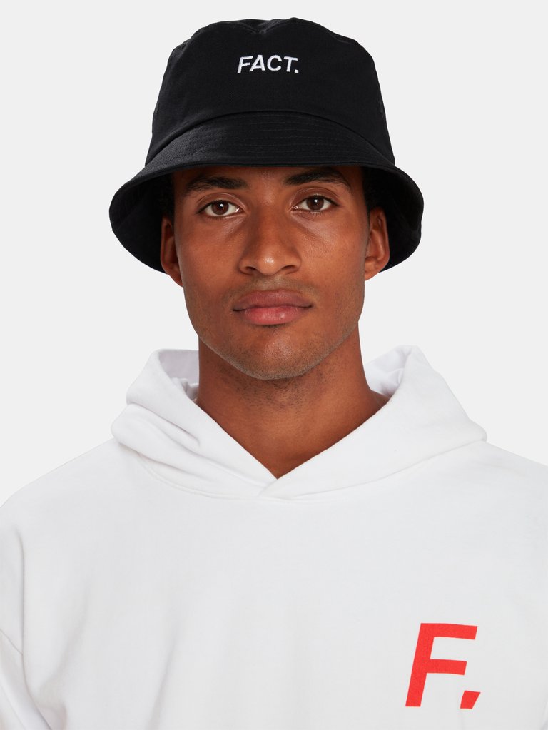 Box Logo Bucket Hat - Black