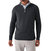 Cloud Quarter Zip Sweatshirt In Charcoal Heather - Charcoal Heather