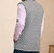 Epic Quilted Fleece Vest In Carbon Melange