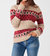 Frost Fairisle Turtleneck Sweater In Festive Pop