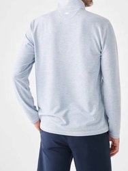 Movement Quarter Zip Pullover In Madaket Stripe