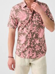 Short Sleeve Breeze Shirt - Cedar Beach Blossom