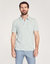 Short Sleeve Heather Polo