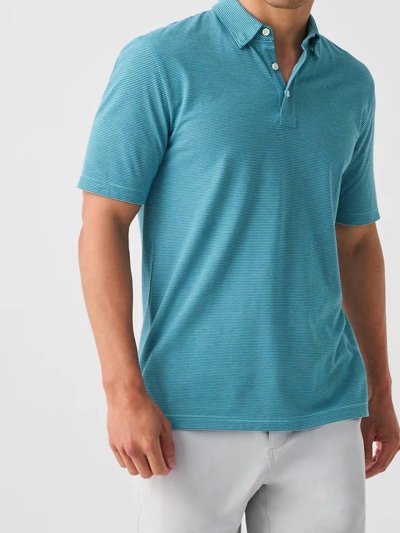 Faherty Short Sleeve Movement Pique Polo product