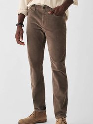Stretch Corduroy 5-Pocket Pant In Mountain Brown - Mountain Brown
