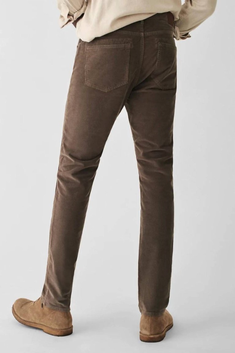 Stretch Corduroy 5-Pocket Pant In Mountain Brown