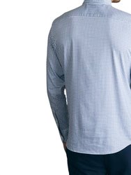 The Movement Shirt In Light Blue Gingham