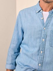 The Tried And True Chambray Shirt In Vintage Indigo