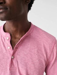 Tradewinds Henley T-Shirt - Dusty Berry Heather