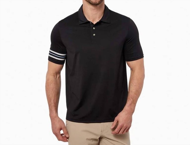 Midway Polo Shirt - Grey Stripe