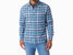 Seaside Lightweight Flannel Shirt - Blue Waves