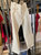 Double-Waisted Pants White - White