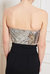 Sequin Cropped Bustier