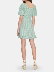 Agathe Puff Sleeve Mini Dress