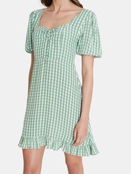 Agathe Puff Sleeve Mini Dress