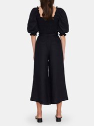 Lissandra Wide Leg Linen Pants 