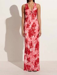 Nicola Maxi Dress In Rosella Floral - Rosella Floral