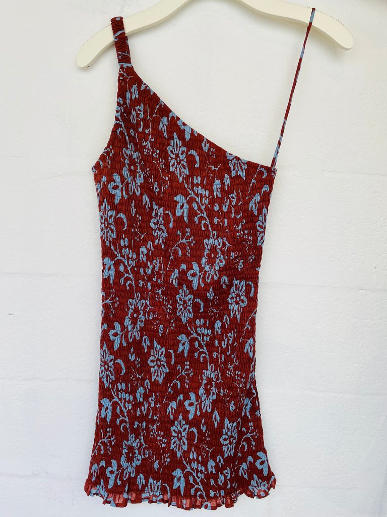Terre Mer Mini Dress - Oceania Floral Print
