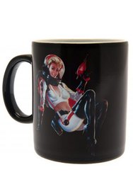 Fallout Nuka Girl Heat Changing Mug (Black/Red) (One Size)