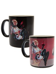 Fallout Nuka Girl Heat Changing Mug (Black/Red) (One Size)