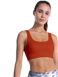 Crop Top Bralette - Red