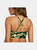 Lattice Neckline Detailed Bikini Top