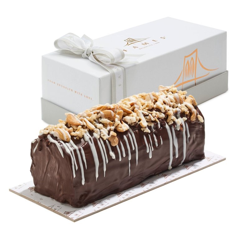 Chocolate Butter Blend Log in Gift Box