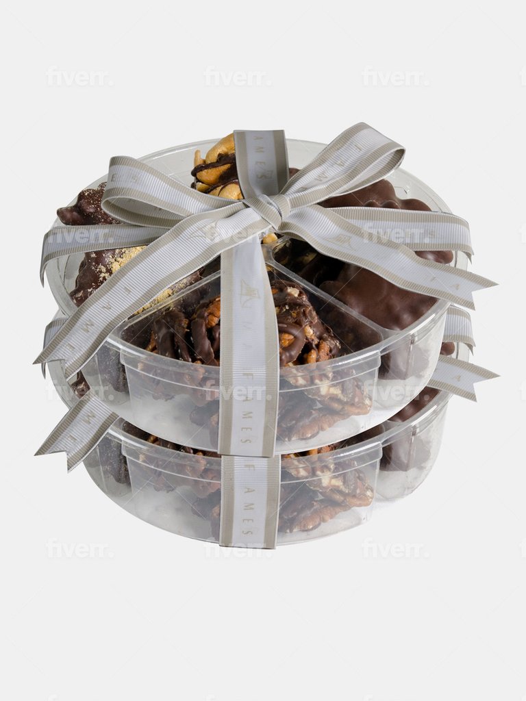 Chocolate Nuts Gift Set, Kosher, Dairy Free