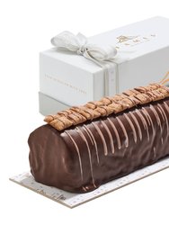 Crispy Chocolate Log in Gift Box