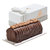 Crispy Chocolate Log in Gift Box