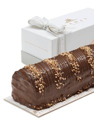 Fames Zebra Halva Dark Chocolate Log – Handcrafted with Deluxe Gift Box