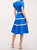 Showered In Love Dress In Royal Blue