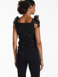 Bow Sequin Tank