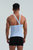 Essential Asymmetrical Strap Ribbed Tank - Baby Blue